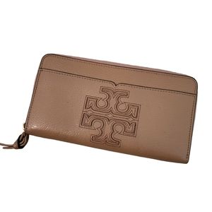 Tory Burch Tan Leather Wallet